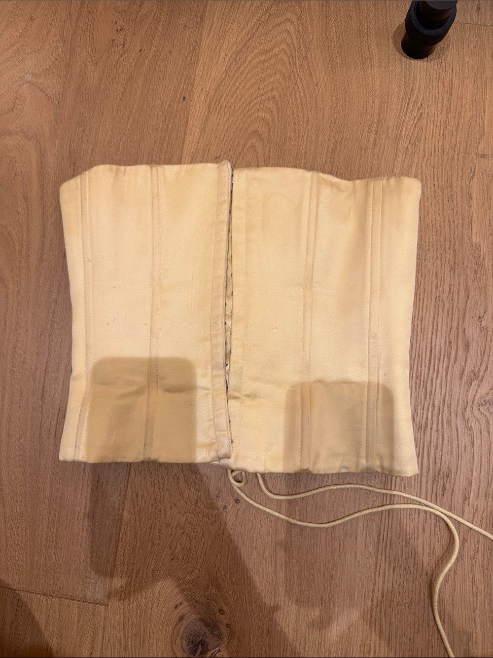 Danielle Guizio Cream Corset Top